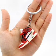 Basketball Sneaker Key Chain