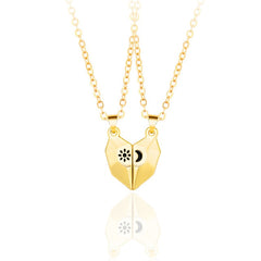 Korean Fashion Magnetic Couple Necklace