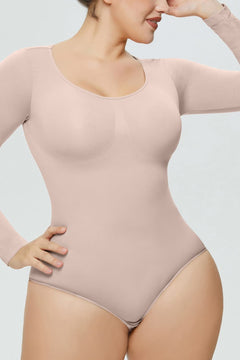 Full Size Long Sleeve Shaping Bodysuit